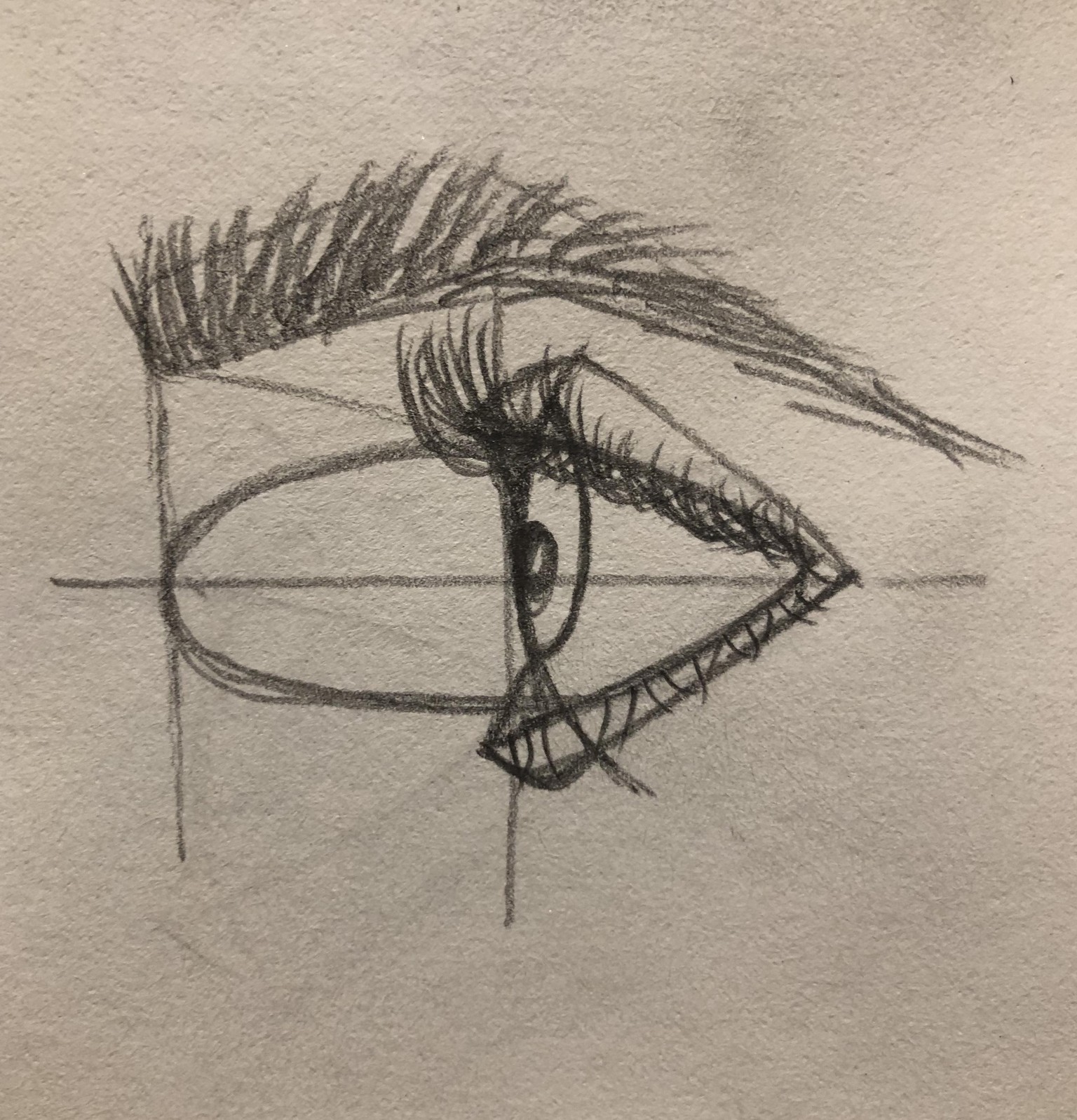 Eye Drawing Techniques - image 2 - student project