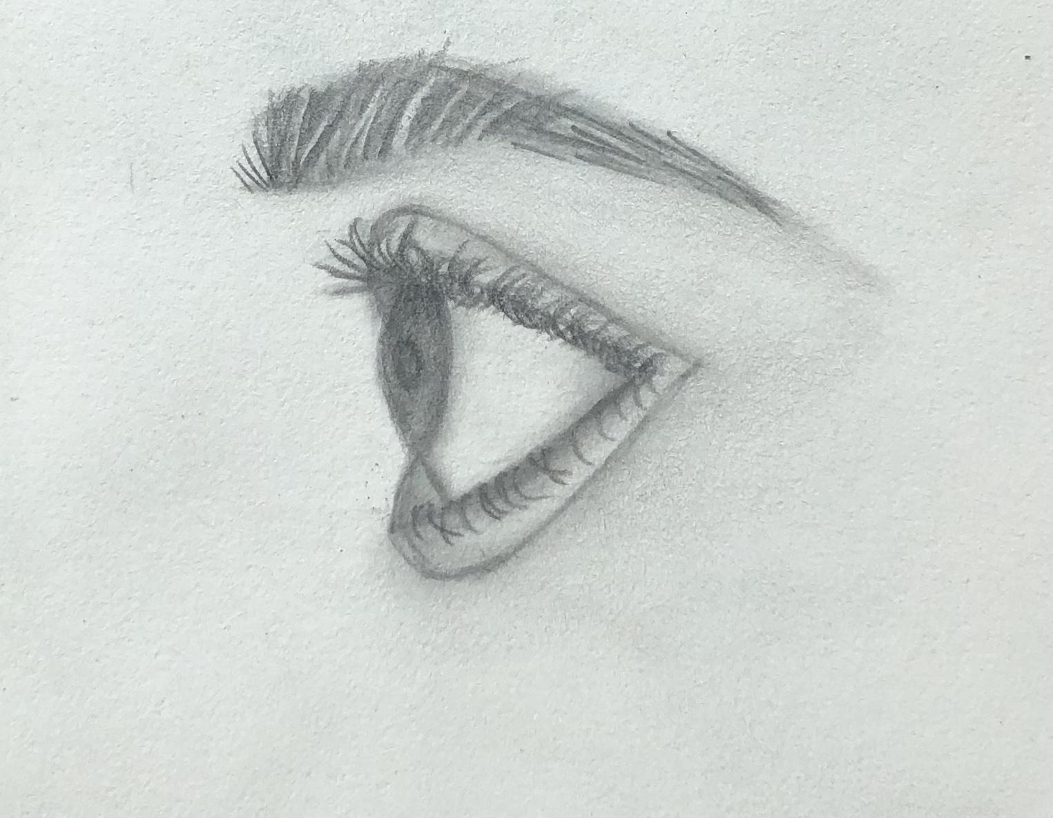 Eye Drawing Techniques - image 7 - student project