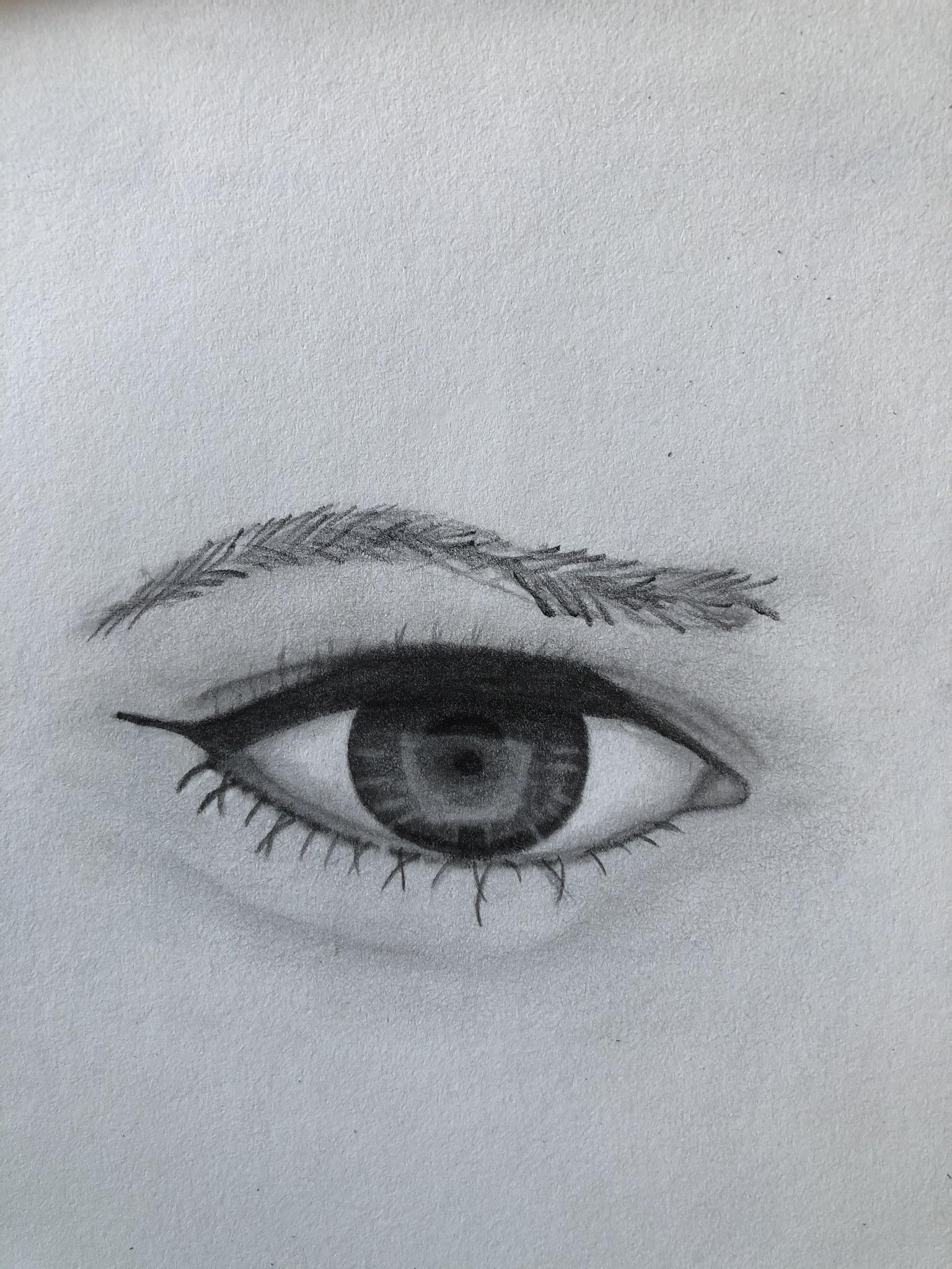 Eye Drawing Techniques - image 11 - student project