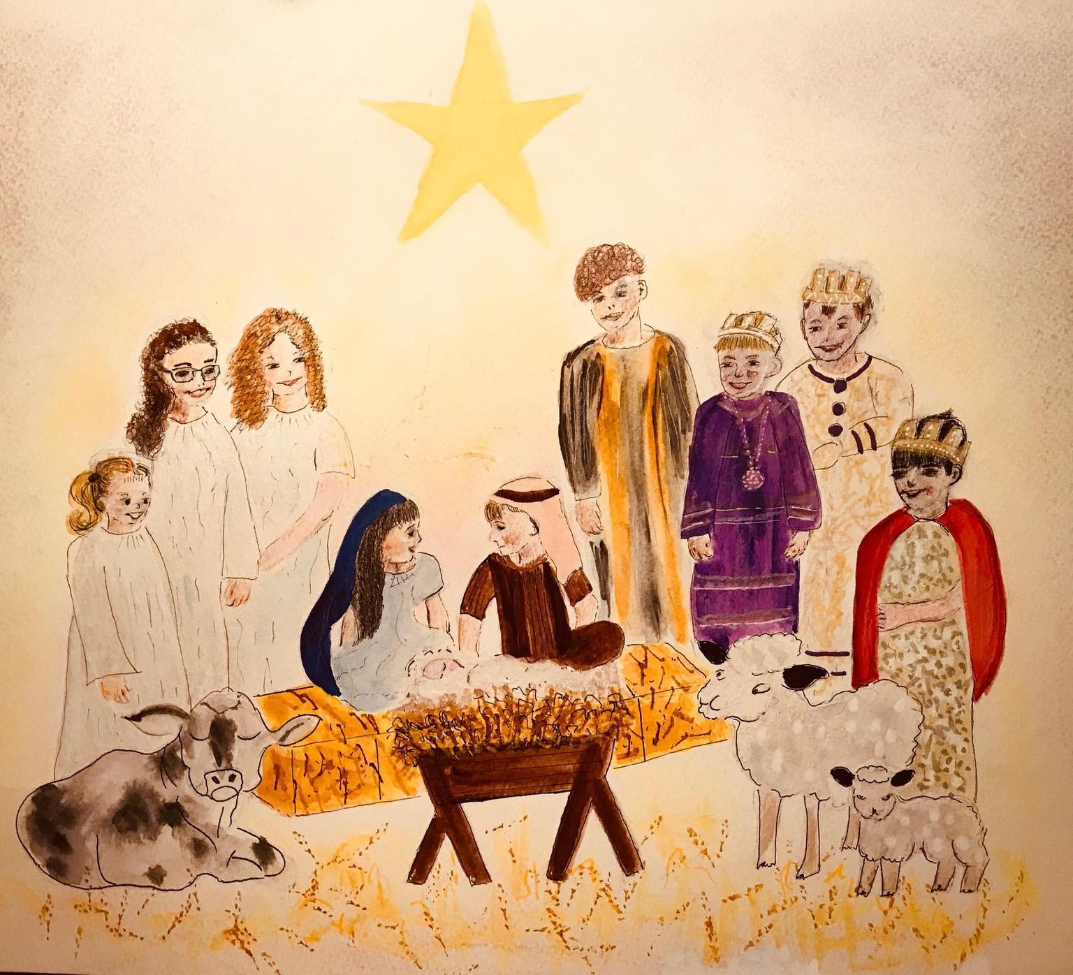 Family Nativity - image 1 - student project