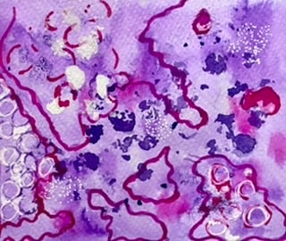 Watercolour Postcards - image 2 - student project