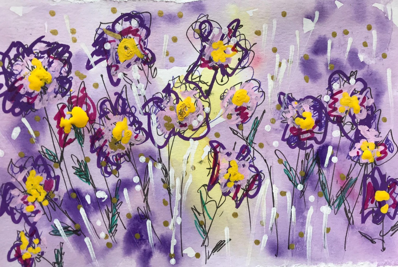 Fun with ink and watercolour - image 7 - student project