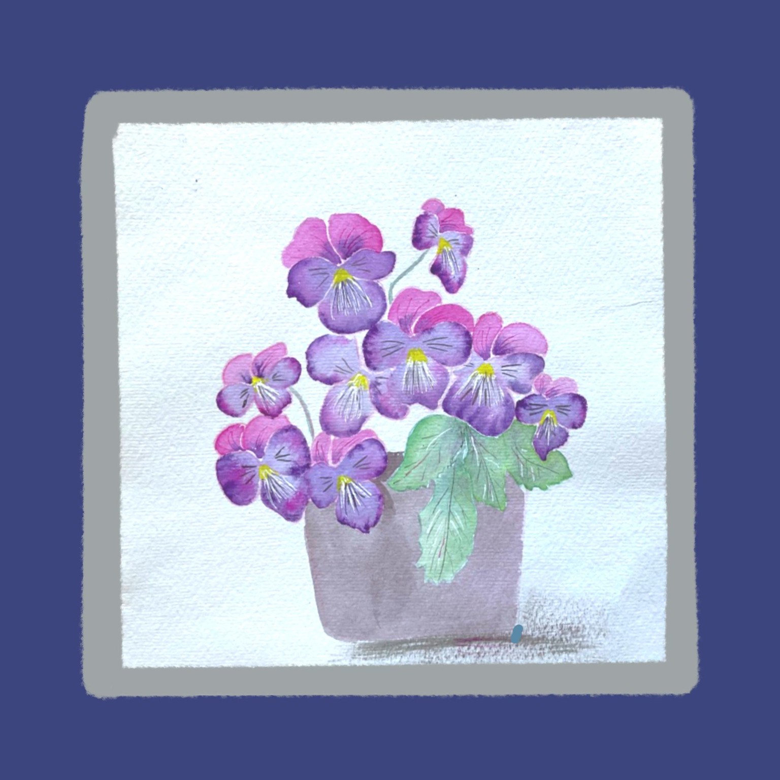 Watercolour florals - image 2 - student project
