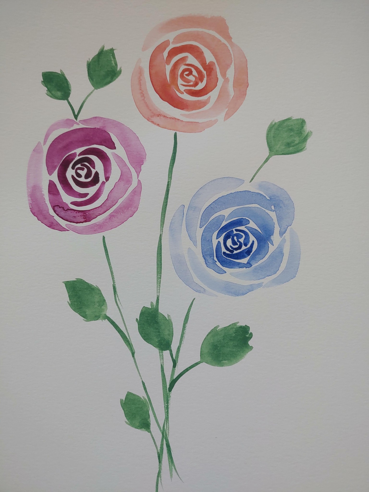 Roses Composition - image 2 - student project