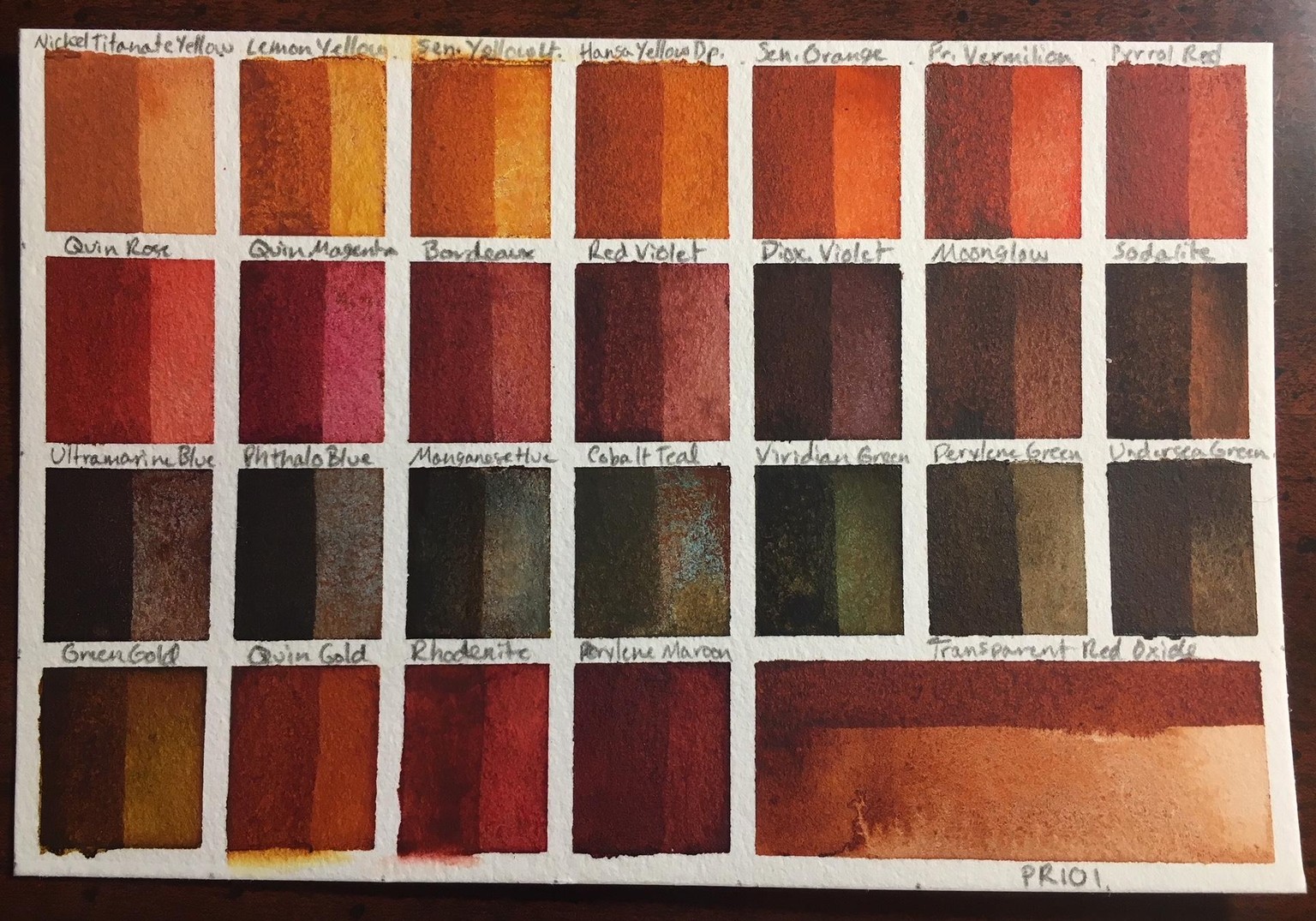 Custom Palette, ID Chart and Swatches - image 2 - student project