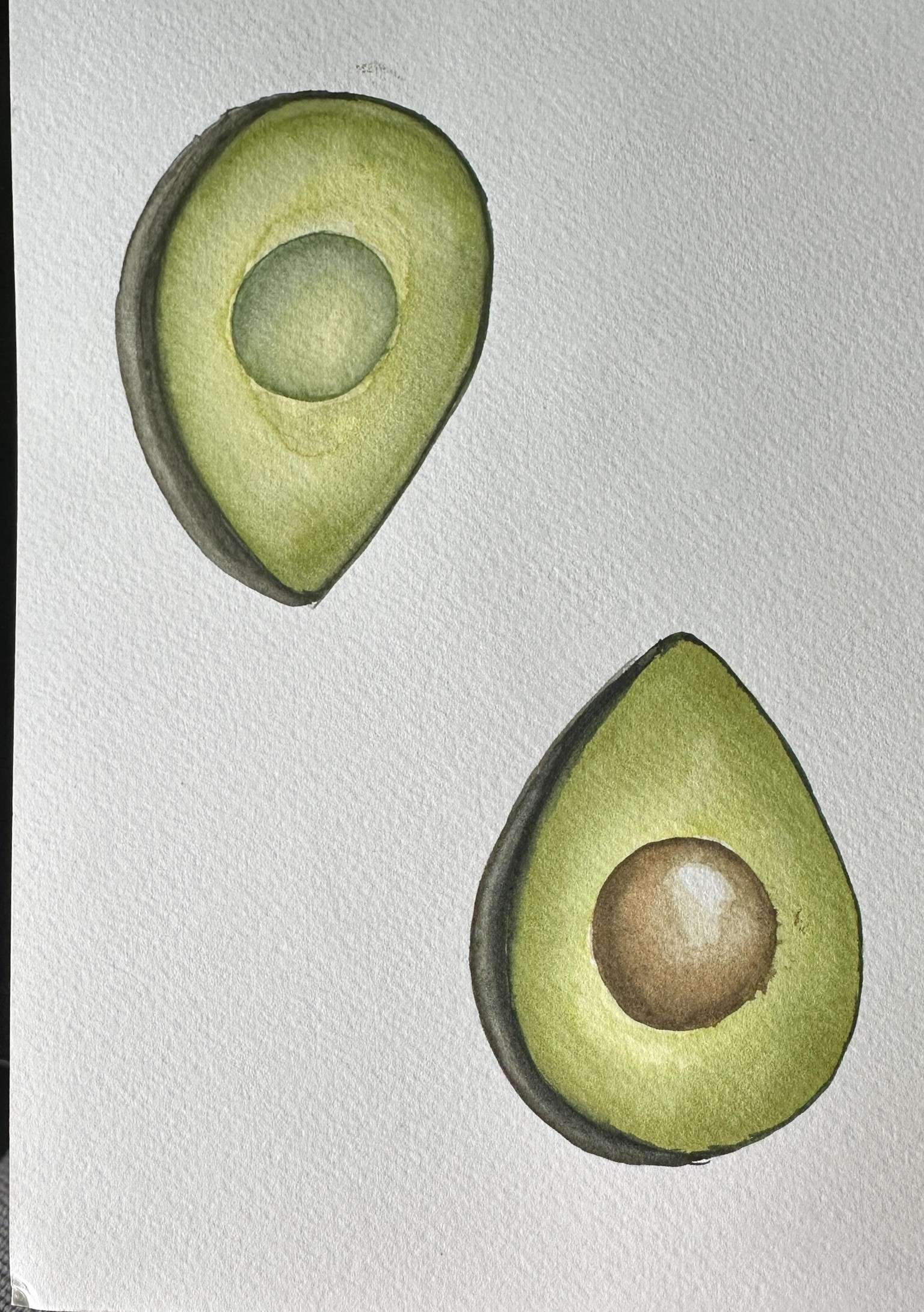 Watercolor techniques - image 4 - student project