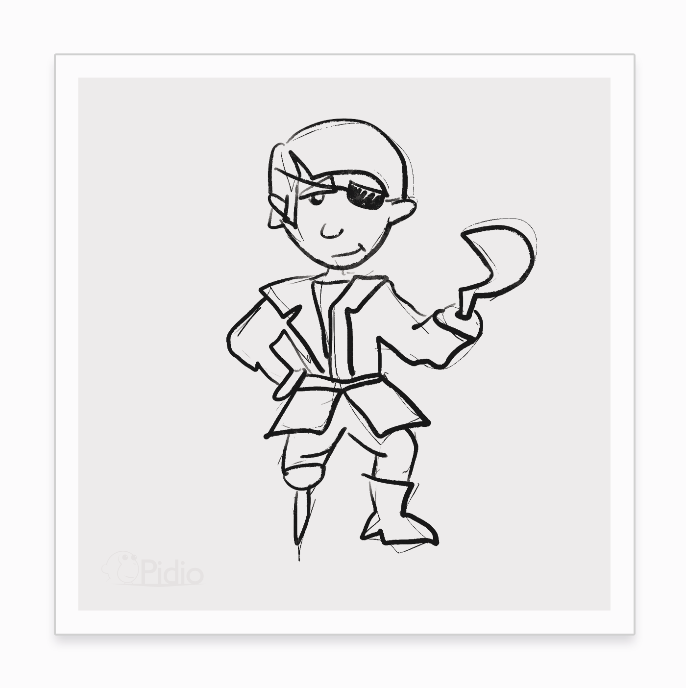 Pirate characters - image 1 - student project