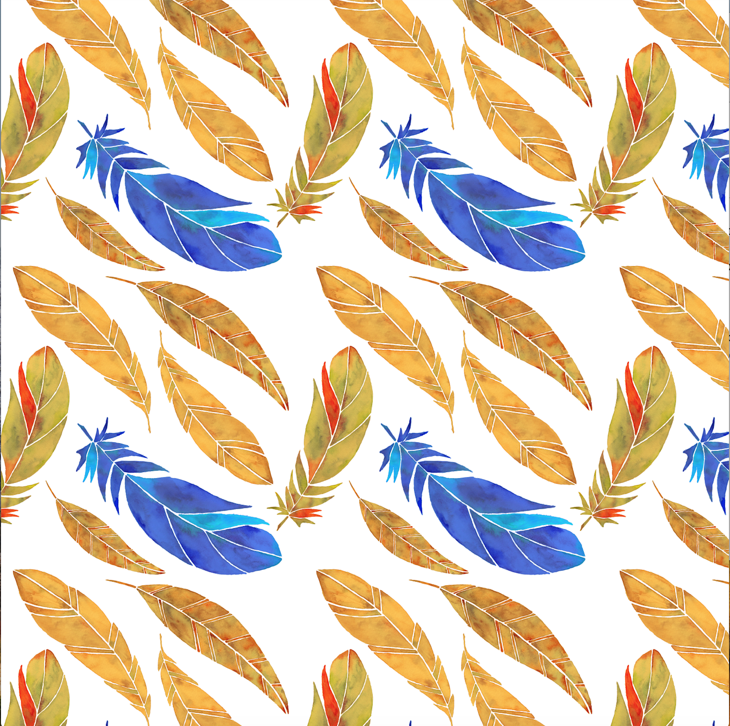 Feathers - Scanning & Editing Artwork - image 3 - student project
