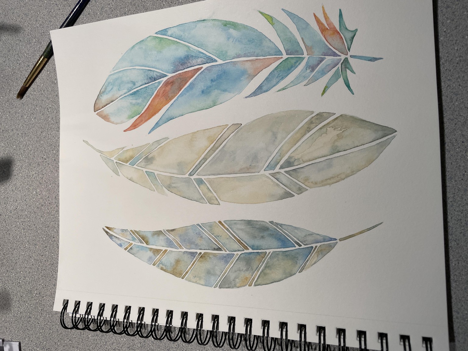 Feathers - Scanning & Editing Artwork - image 4 - student project