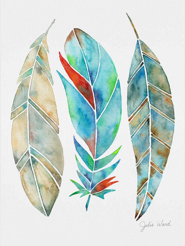 Feathers - Scanning & Editing Artwork - image 1 - student project