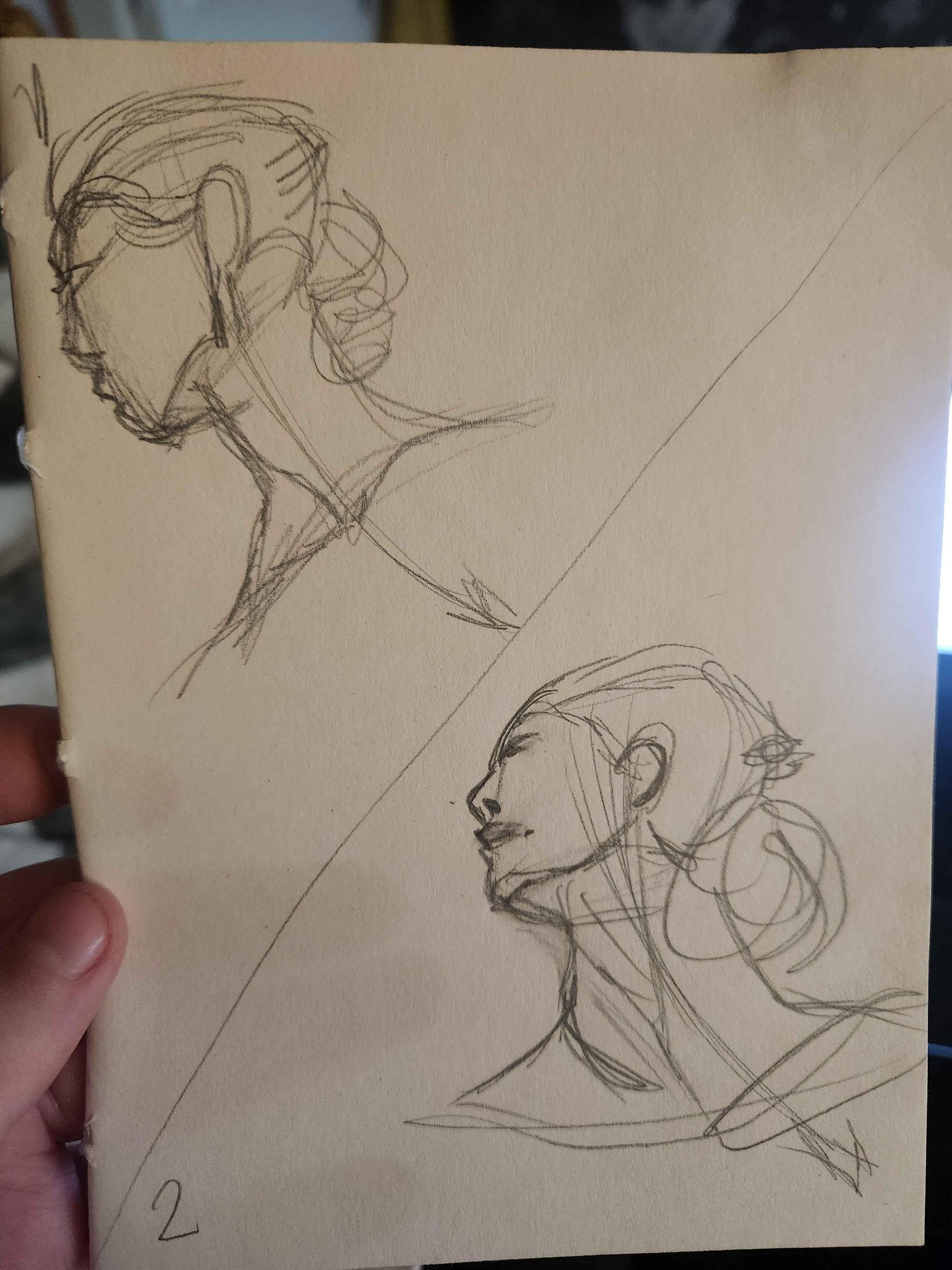Head drawings - image 3 - student project