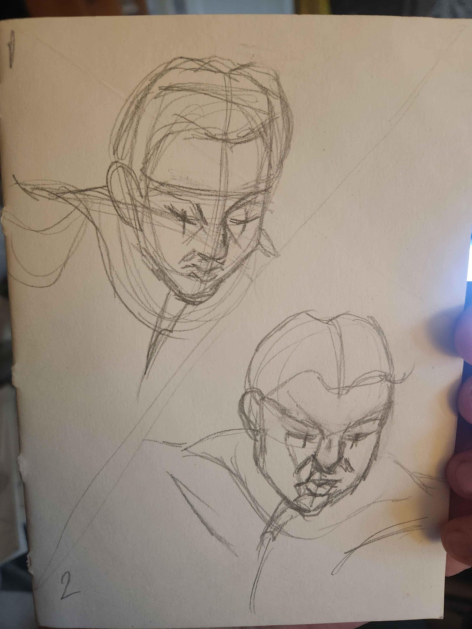Head drawings - image 6 - student project