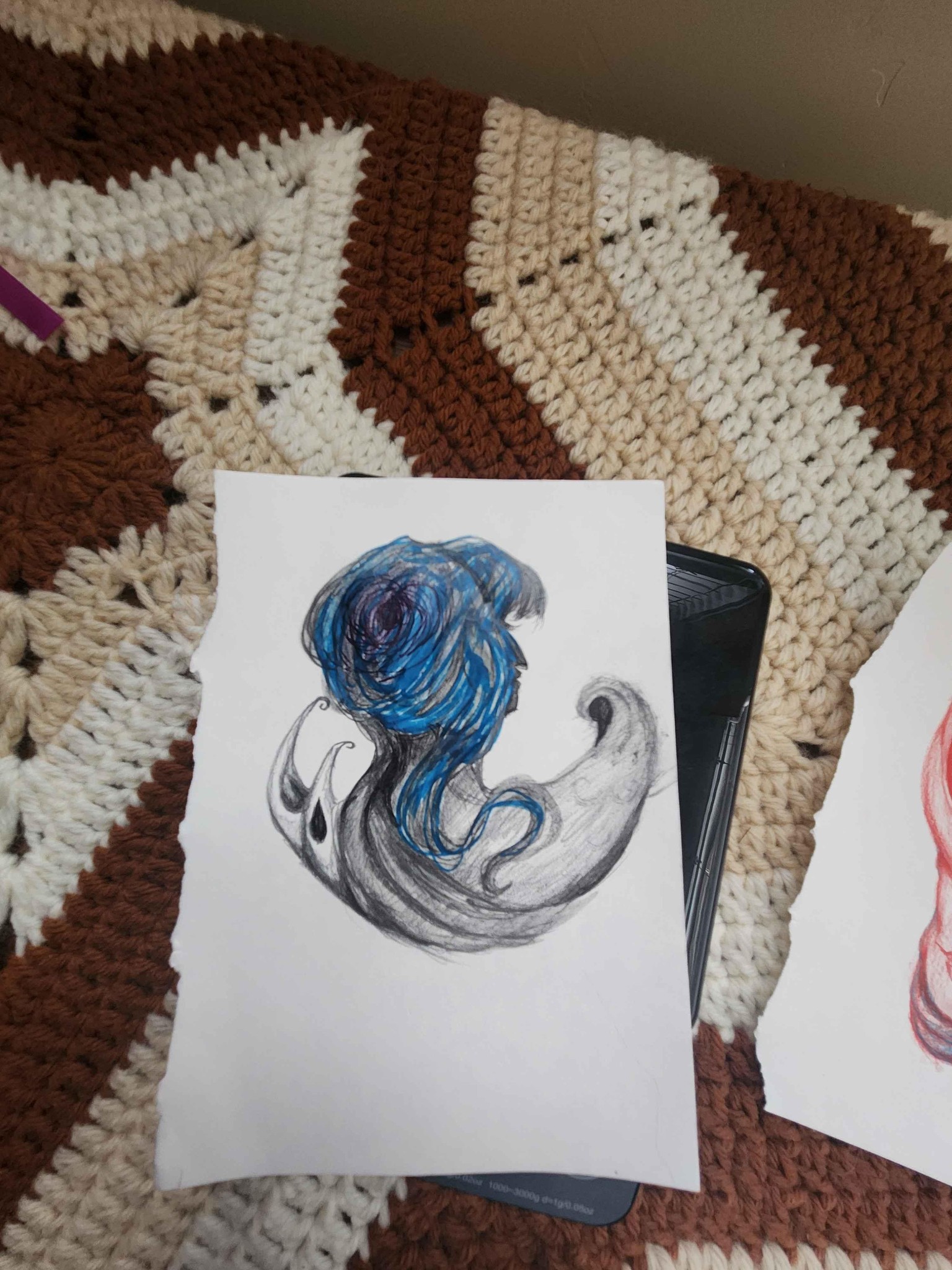 Wilting Beauty/Creative head and Sea cave creative head - image 2 - student project