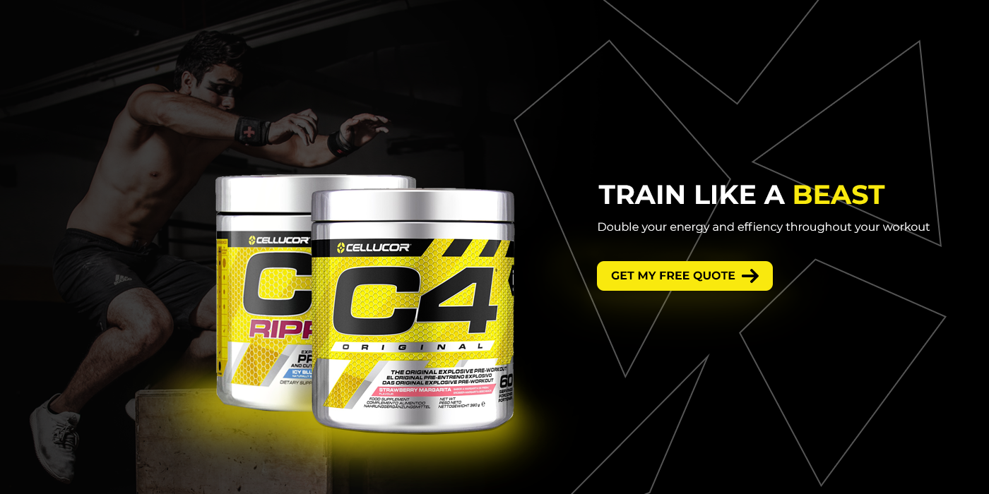 Imaginary e-commerce website for gym supplements - image 1 - student project
