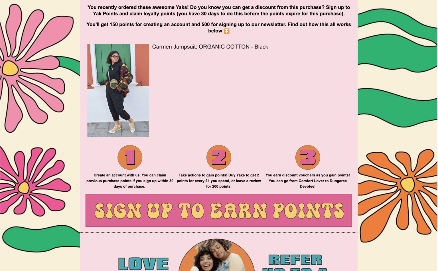 Signed up for the loyalty programme before my product arrived - image 1 - student project