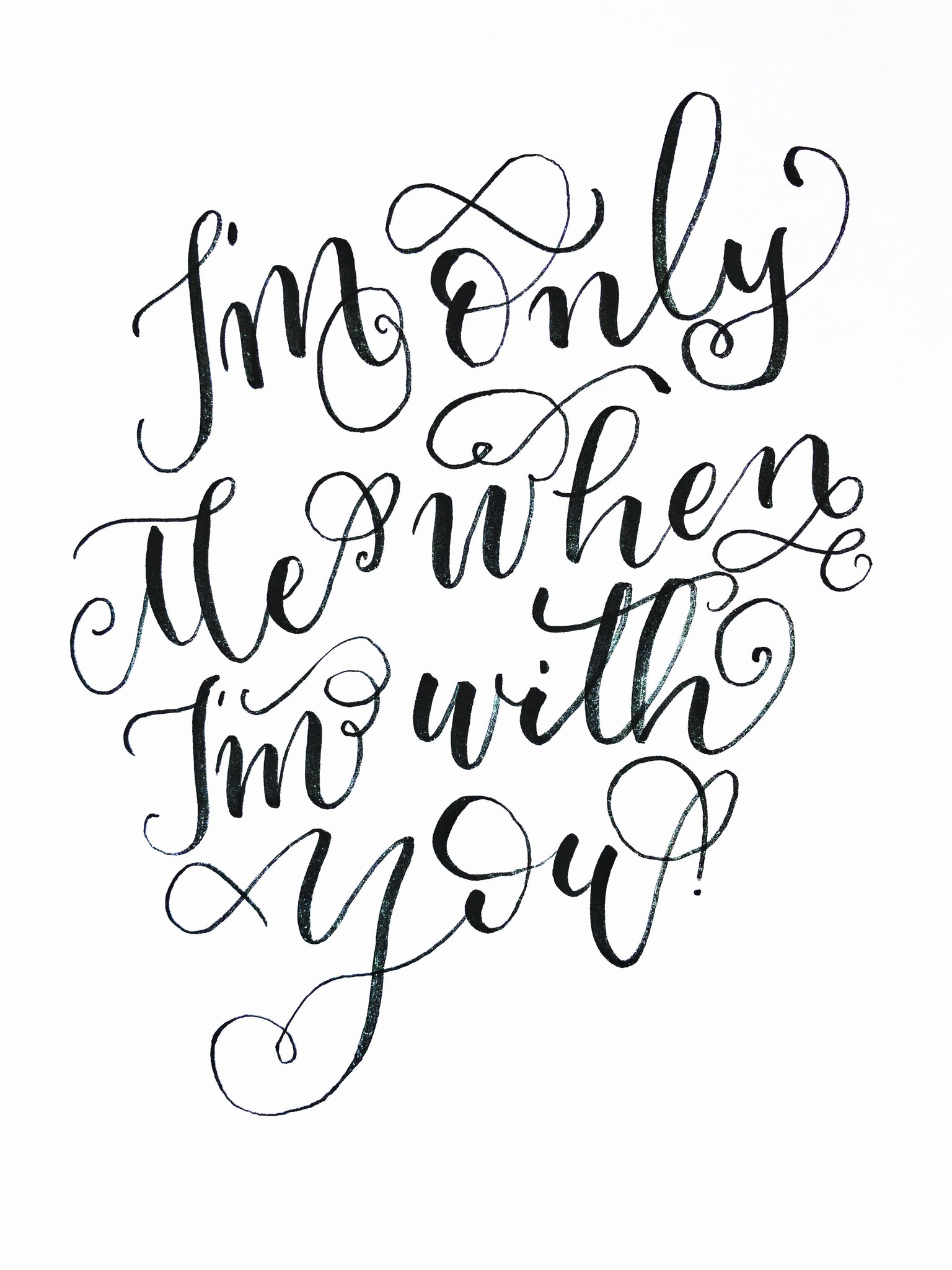 Taylor Swift Quote with Flourishes - image 1 - student project