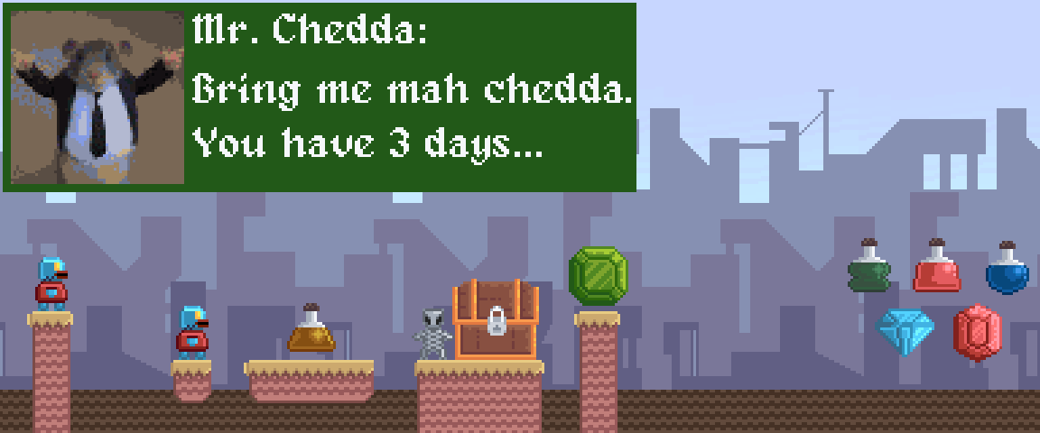 Our hero's name is Gilbert, btw - image 1 - student project