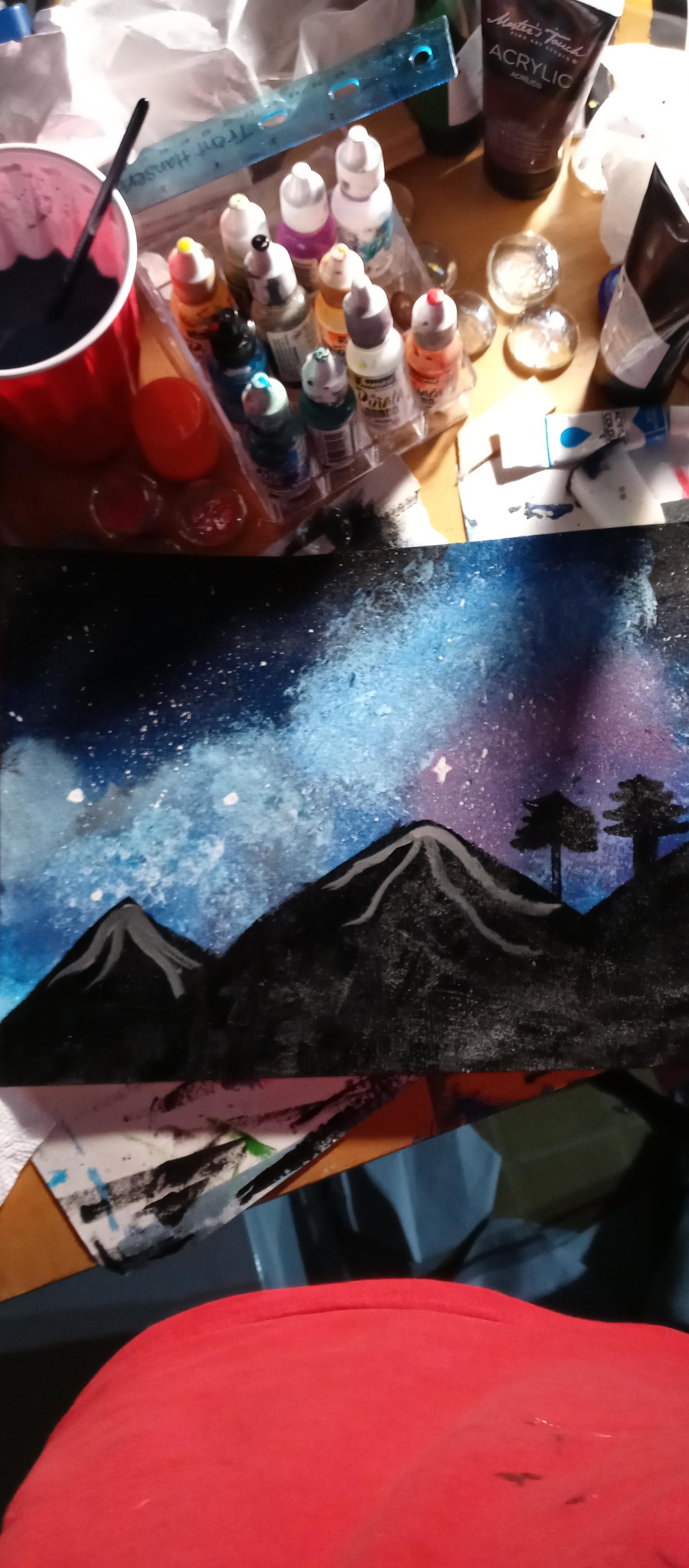 Only my second acrylic painting - image 1 - student project