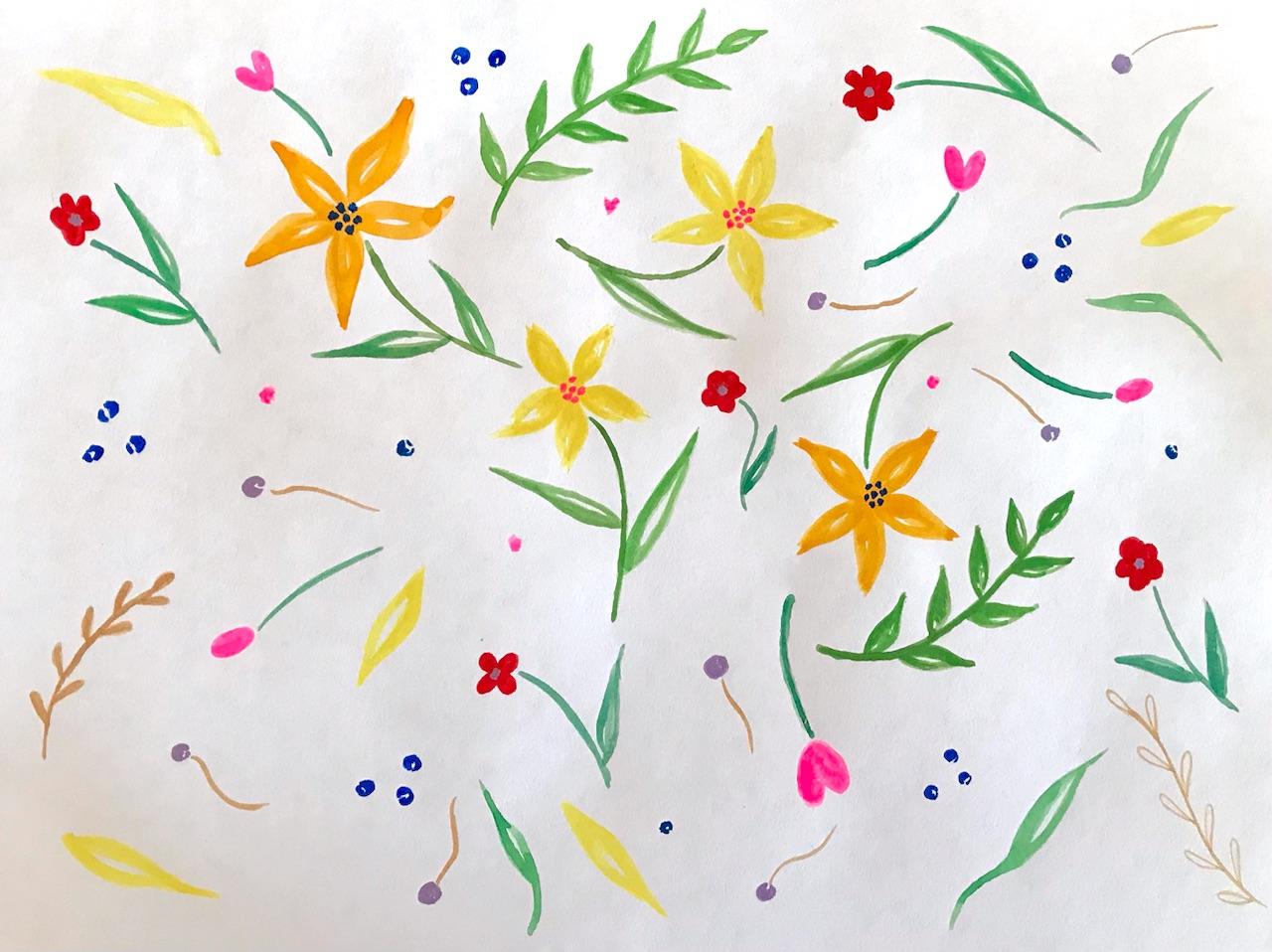 Wild flowers - image 1 - student project