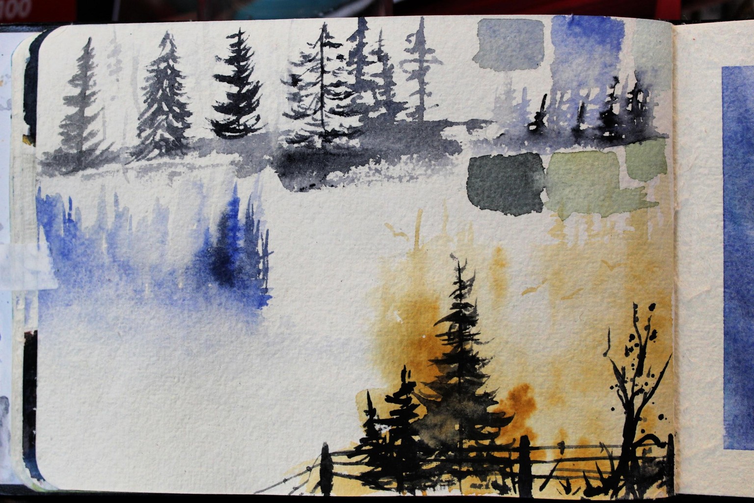 Misty Trees - image 1 - student project