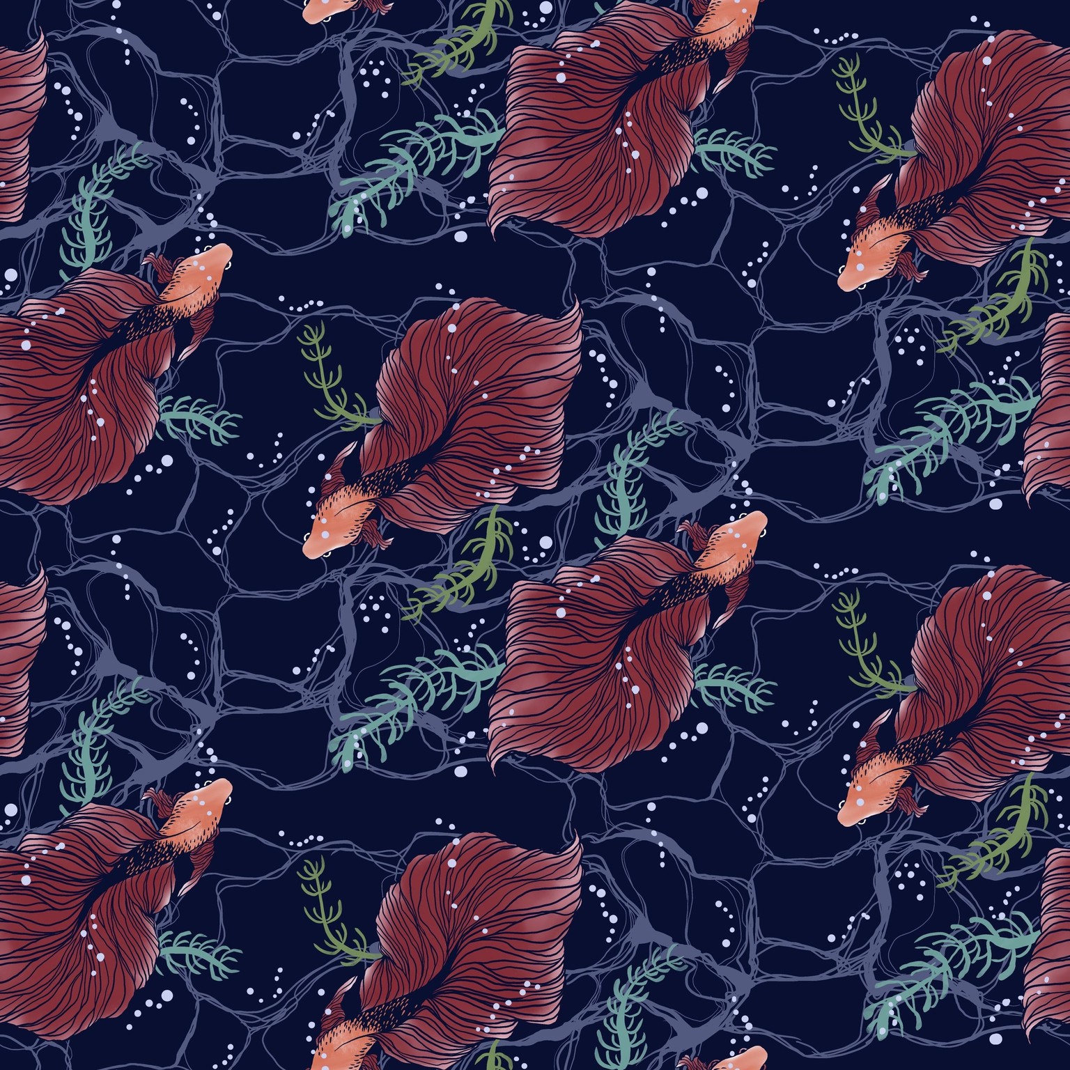Seamless pattern - image 1 - student project