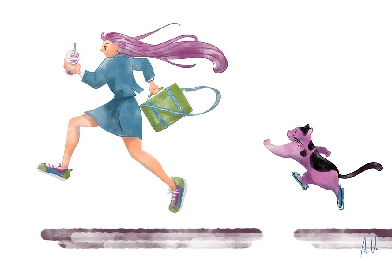 We'll be late!! - image 1 - student project