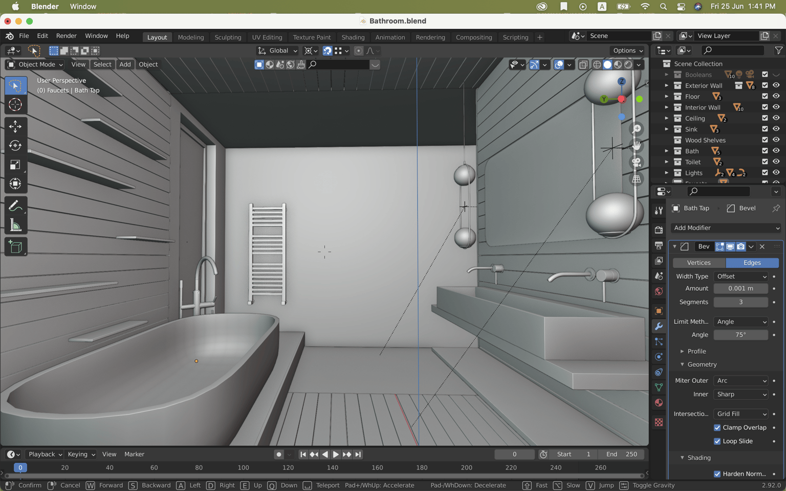 My First Interior Model, Ever! - image 3 - student project