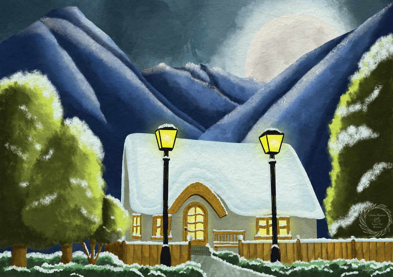 Winter Cabin - image 1 - student project