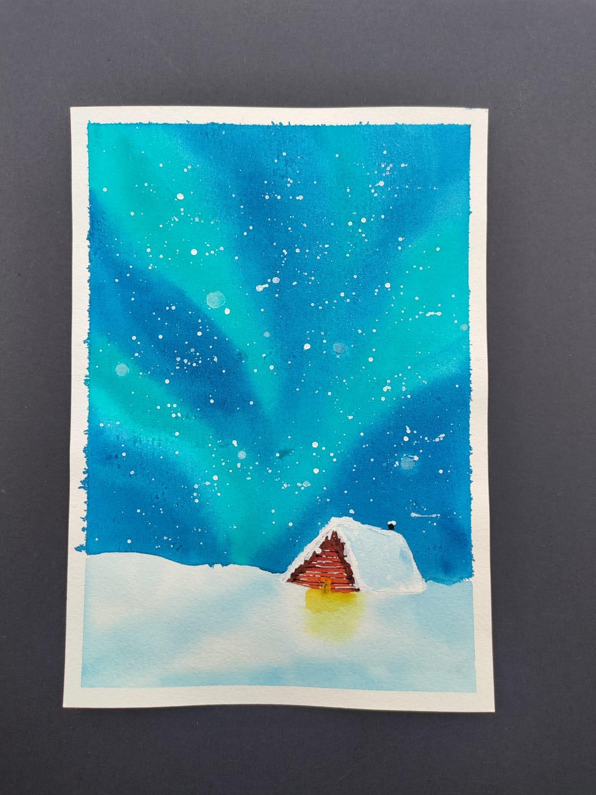 Winter Northern Lights - image 1 - student project