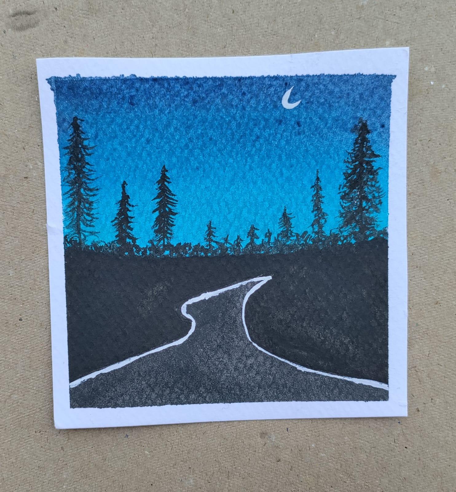 Scenic roadscape - image 1 - student project