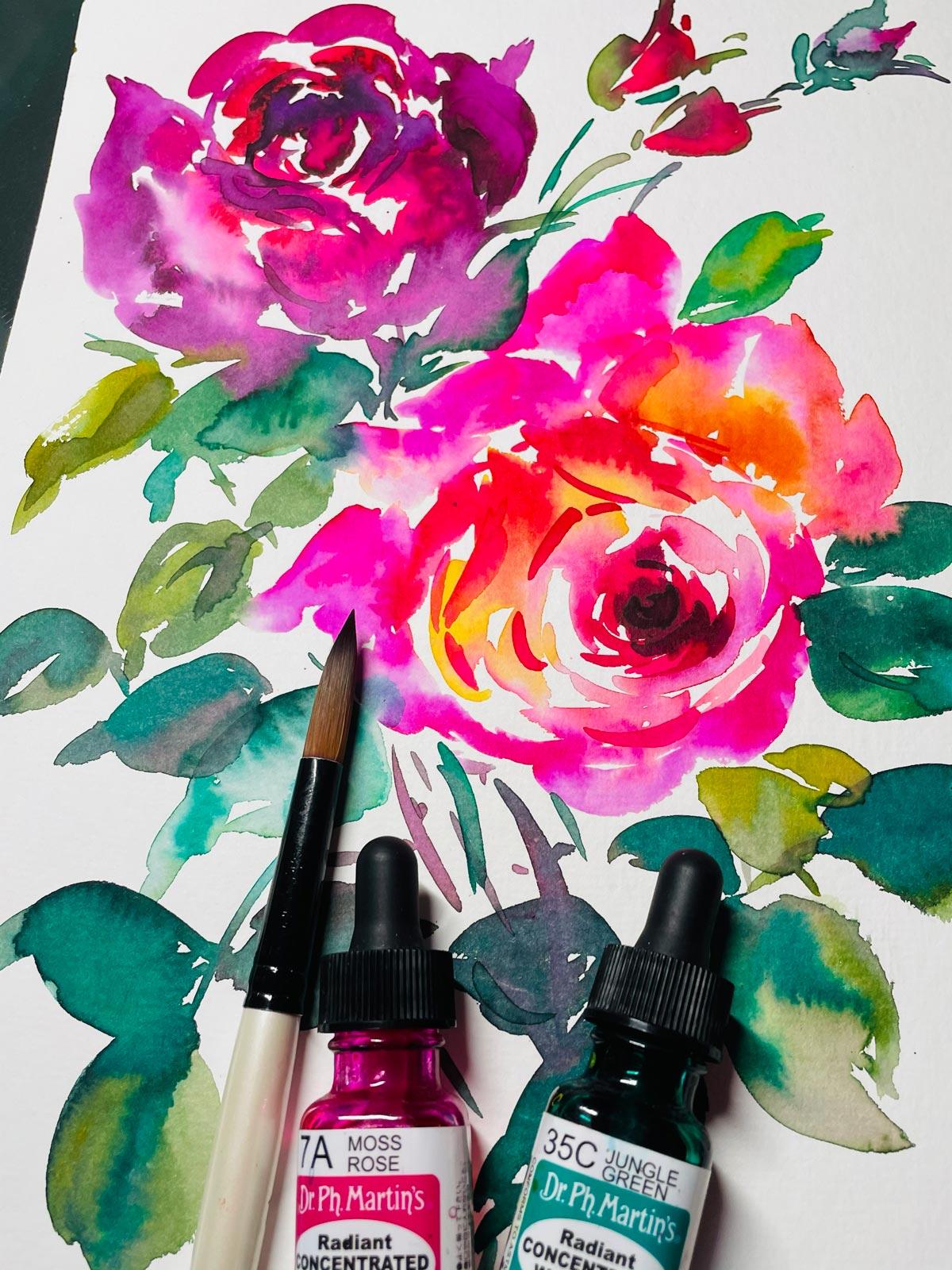 Loose Florals - image 2 - student project