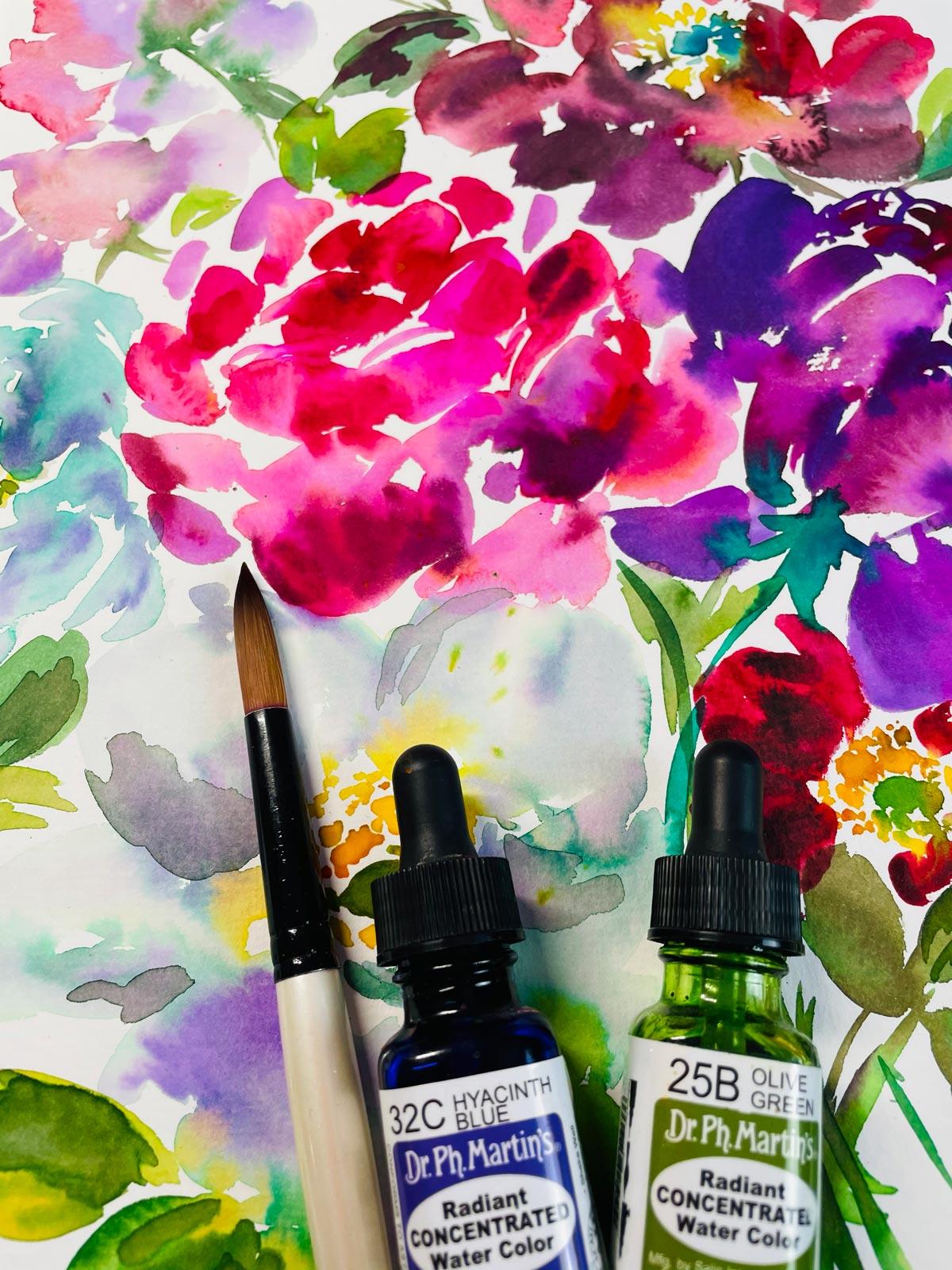 Loose Floral Compositions - image 2 - student project