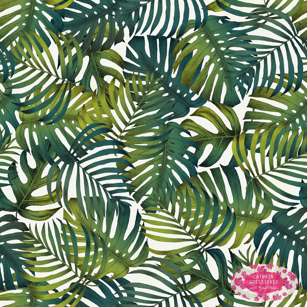 Tropical Jungle Patterns - image 2 - student project