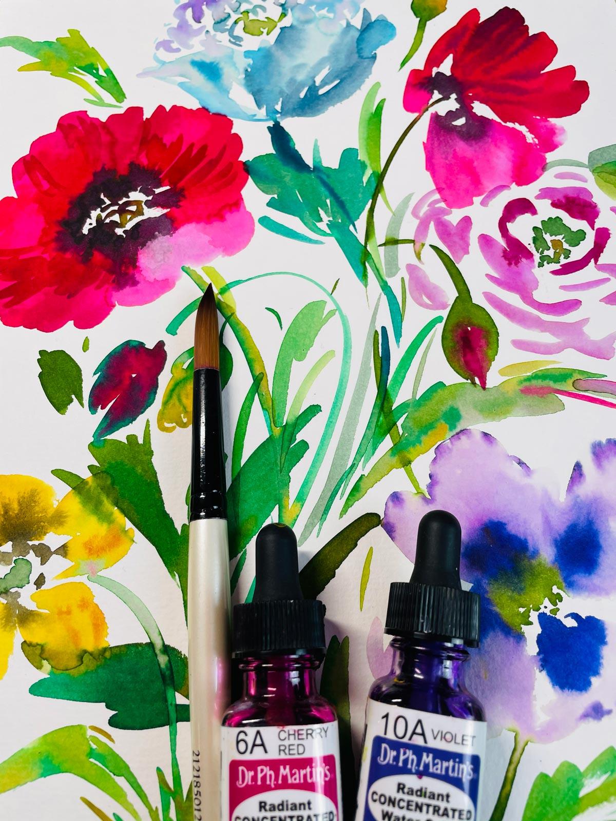 Loose Floral Compositions - image 3 - student project