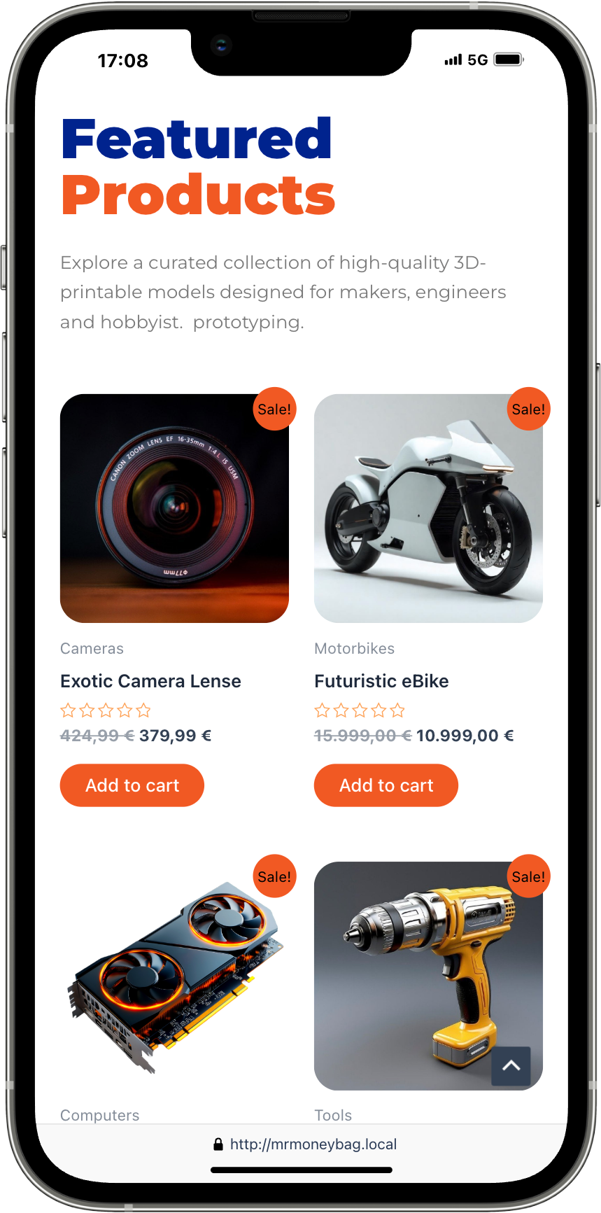 Build a Production-Ready Online Shop with Elementor & WooCommerce - image 2 - student project