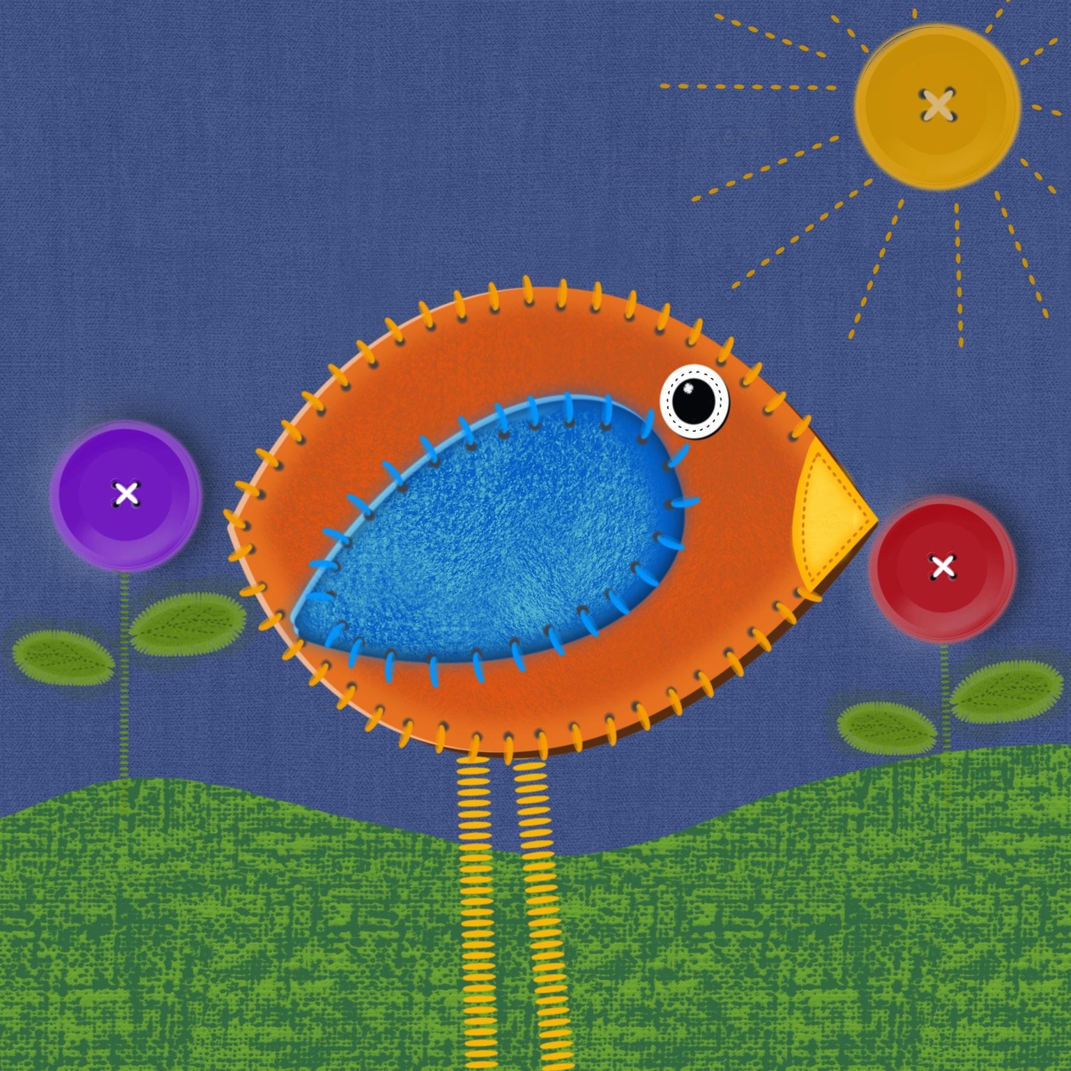 Material Bird - image 1 - student project