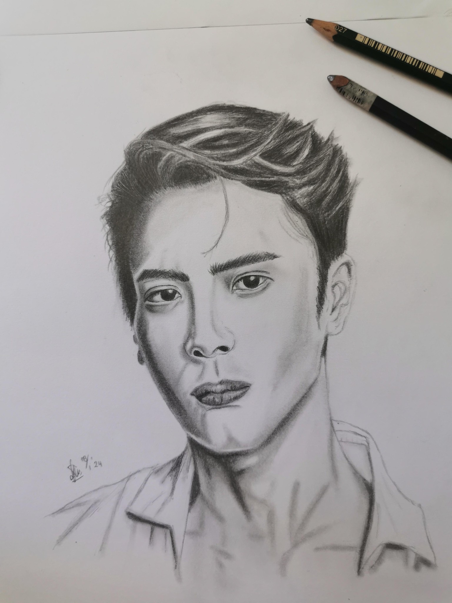 Drawing man realistic - image 1 - student project