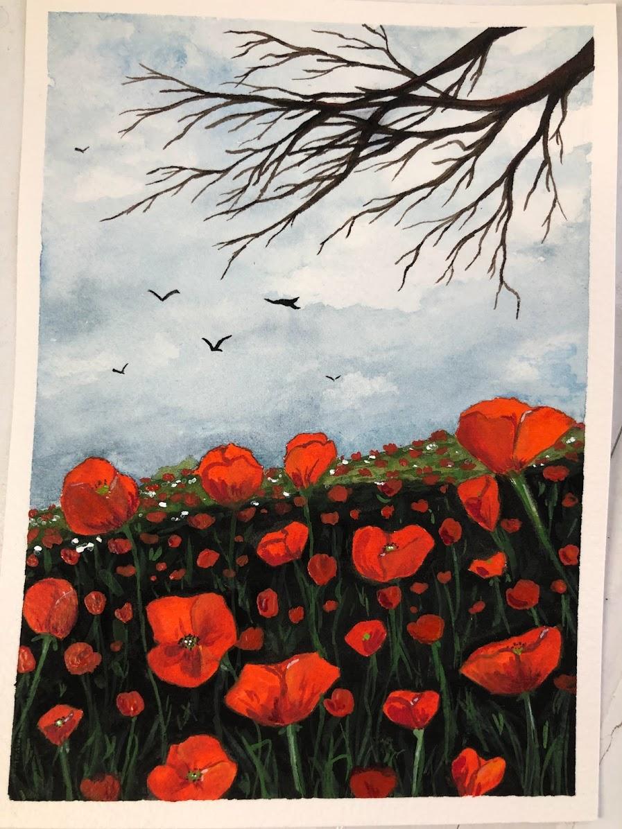 Wildflower Landscapes - image 2 - student project