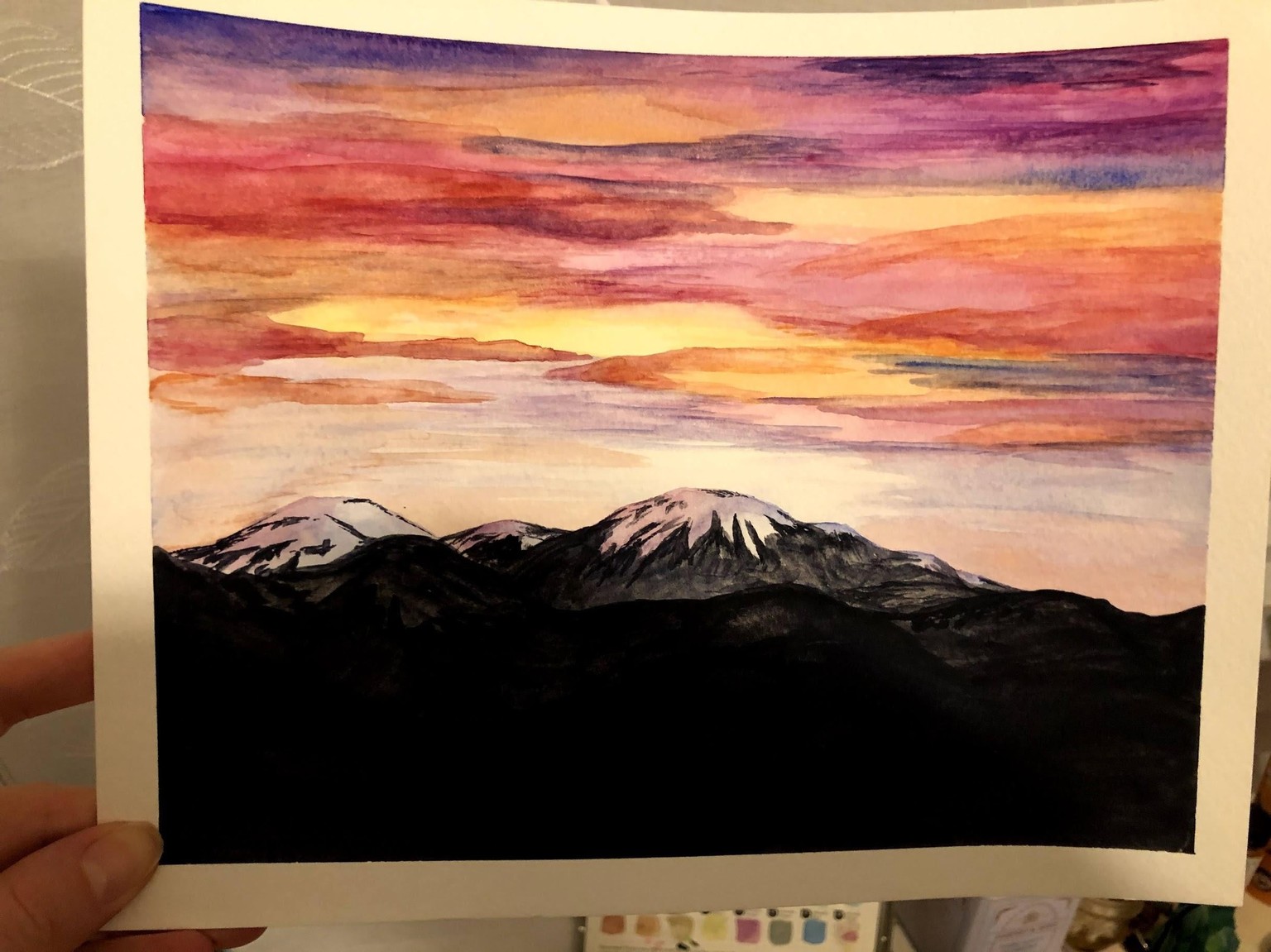 watercolor techniques - image 5 - student project