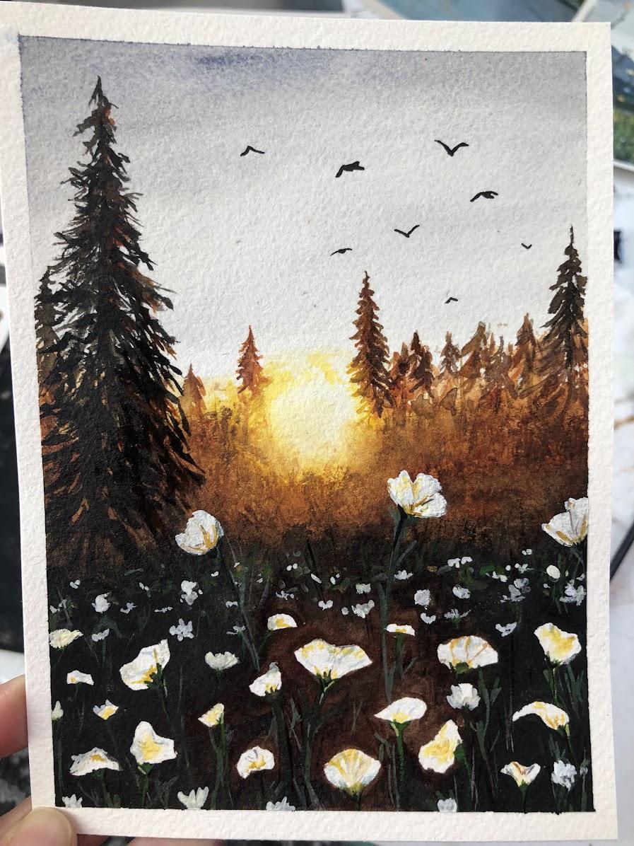 Wildflower Landscapes - image 3 - student project