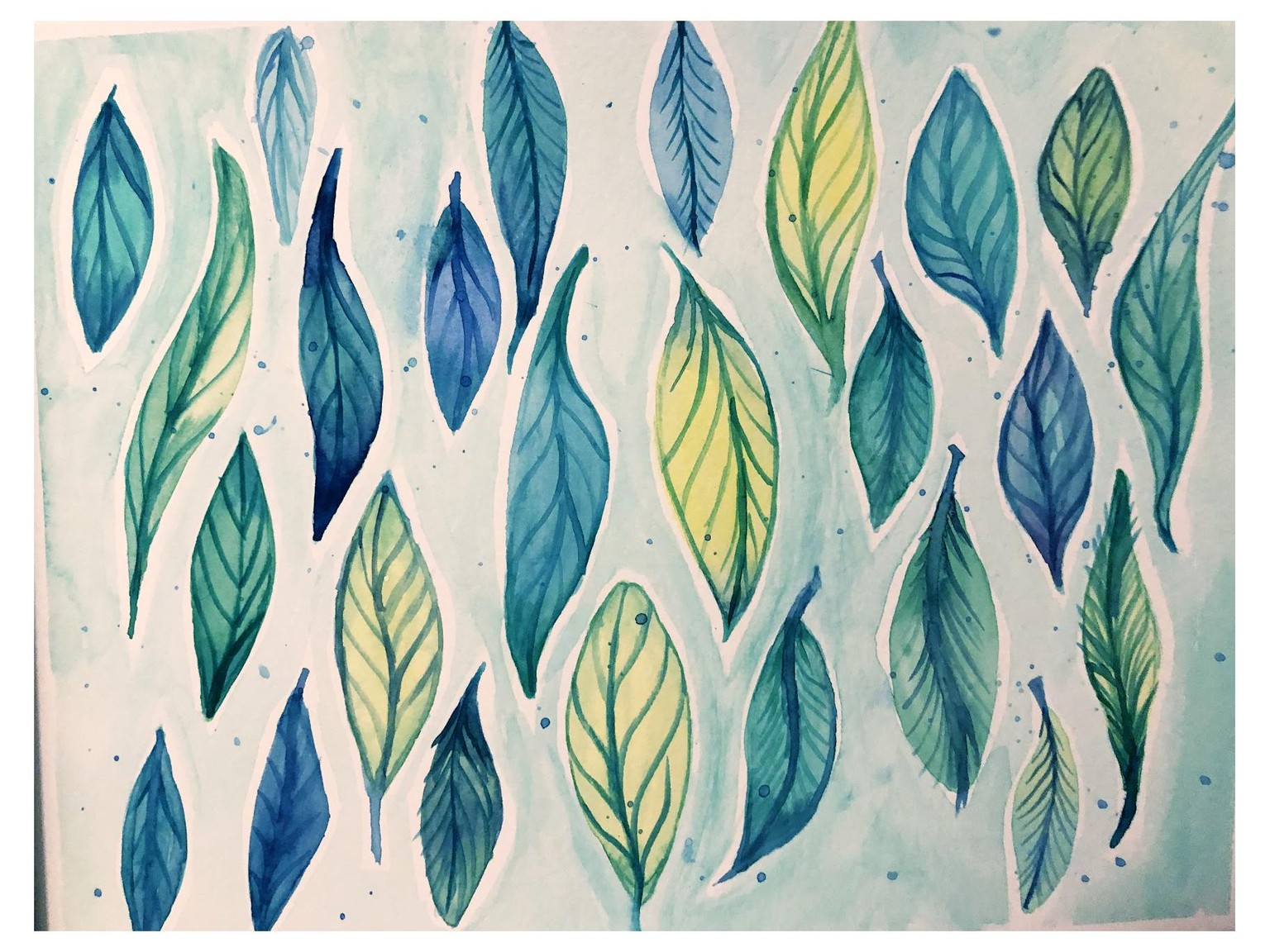 watercolor techniques - image 1 - student project