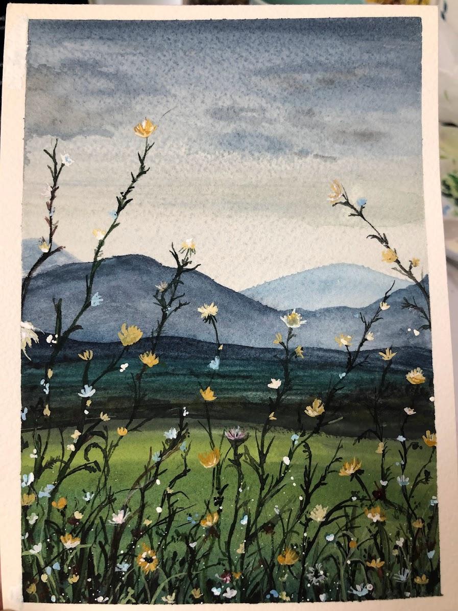 Wildflower Landscapes - image 4 - student project
