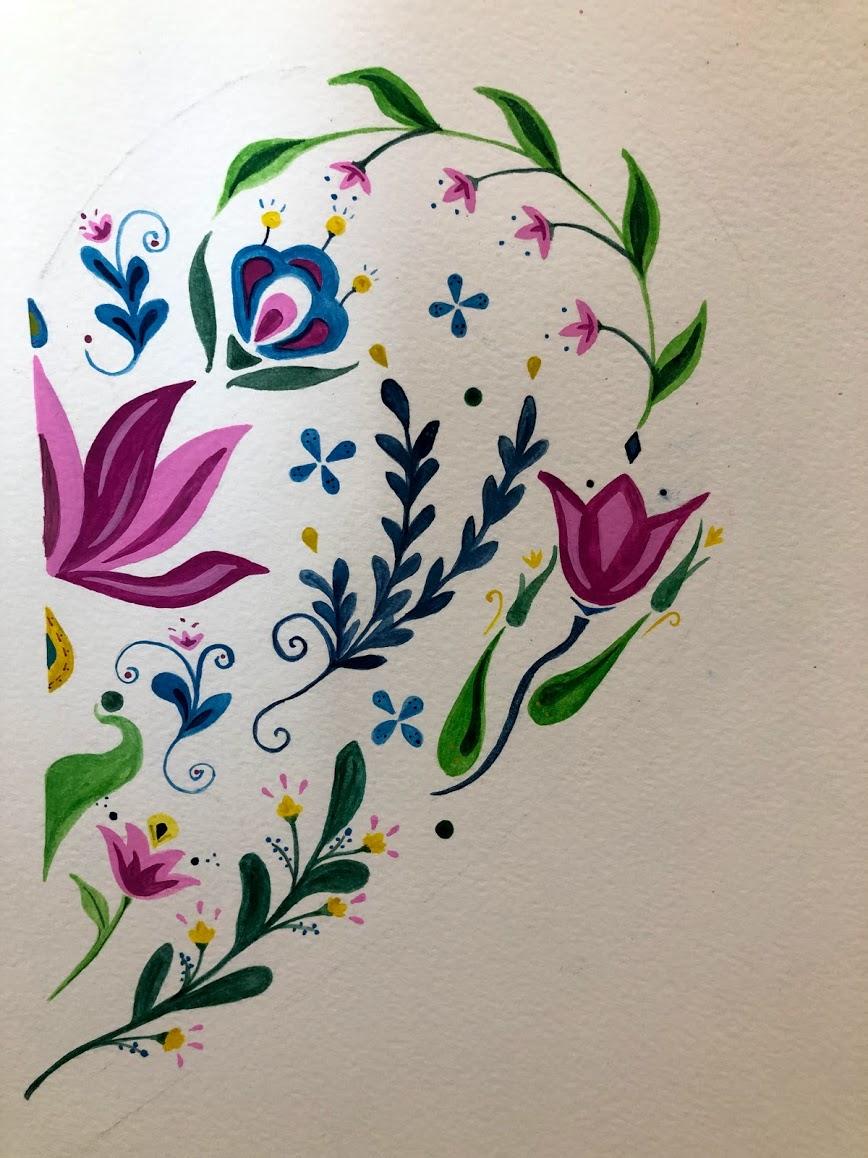 3 folk art designs - image 2 - student project