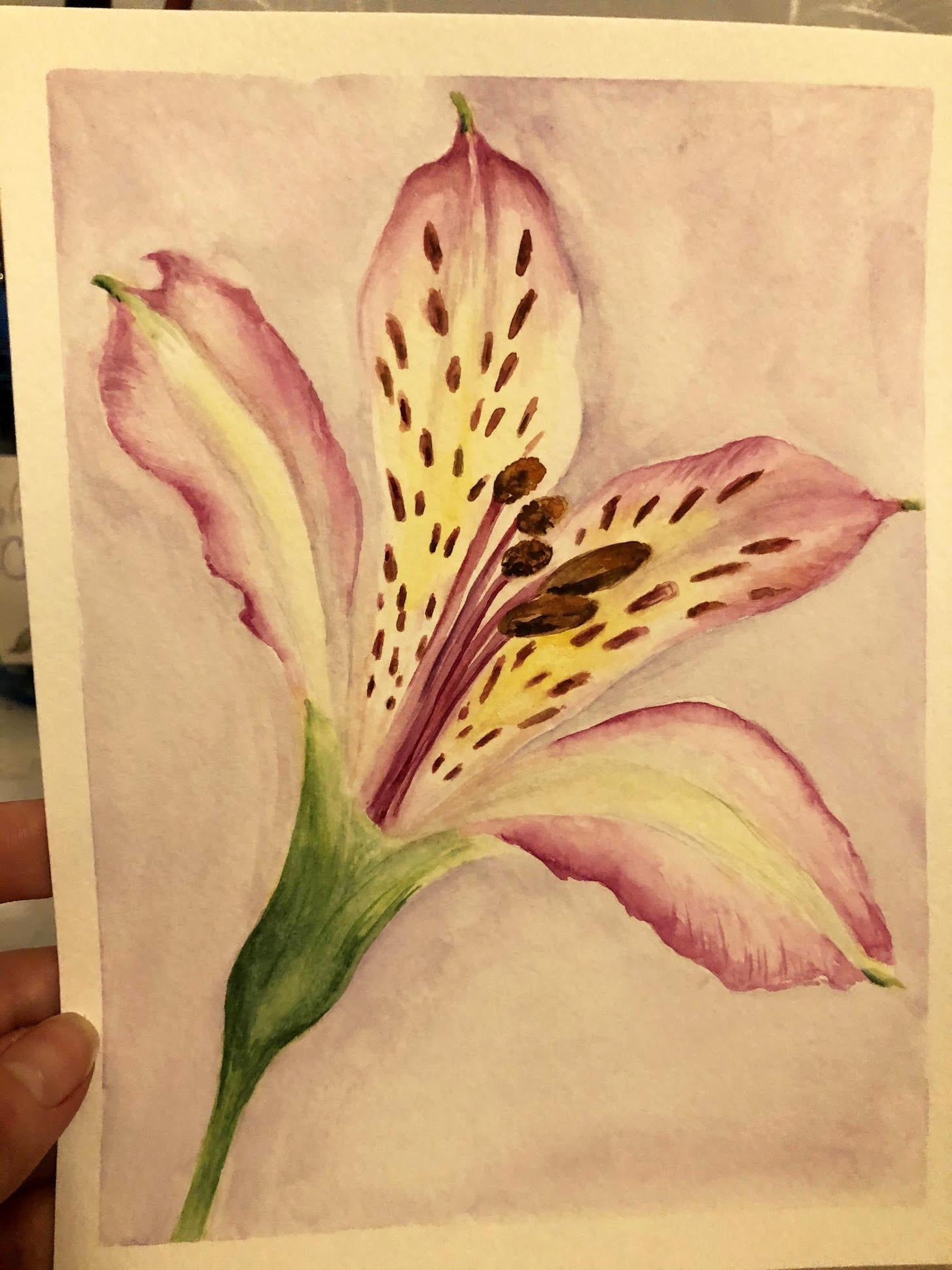 watercolor techniques - image 6 - student project