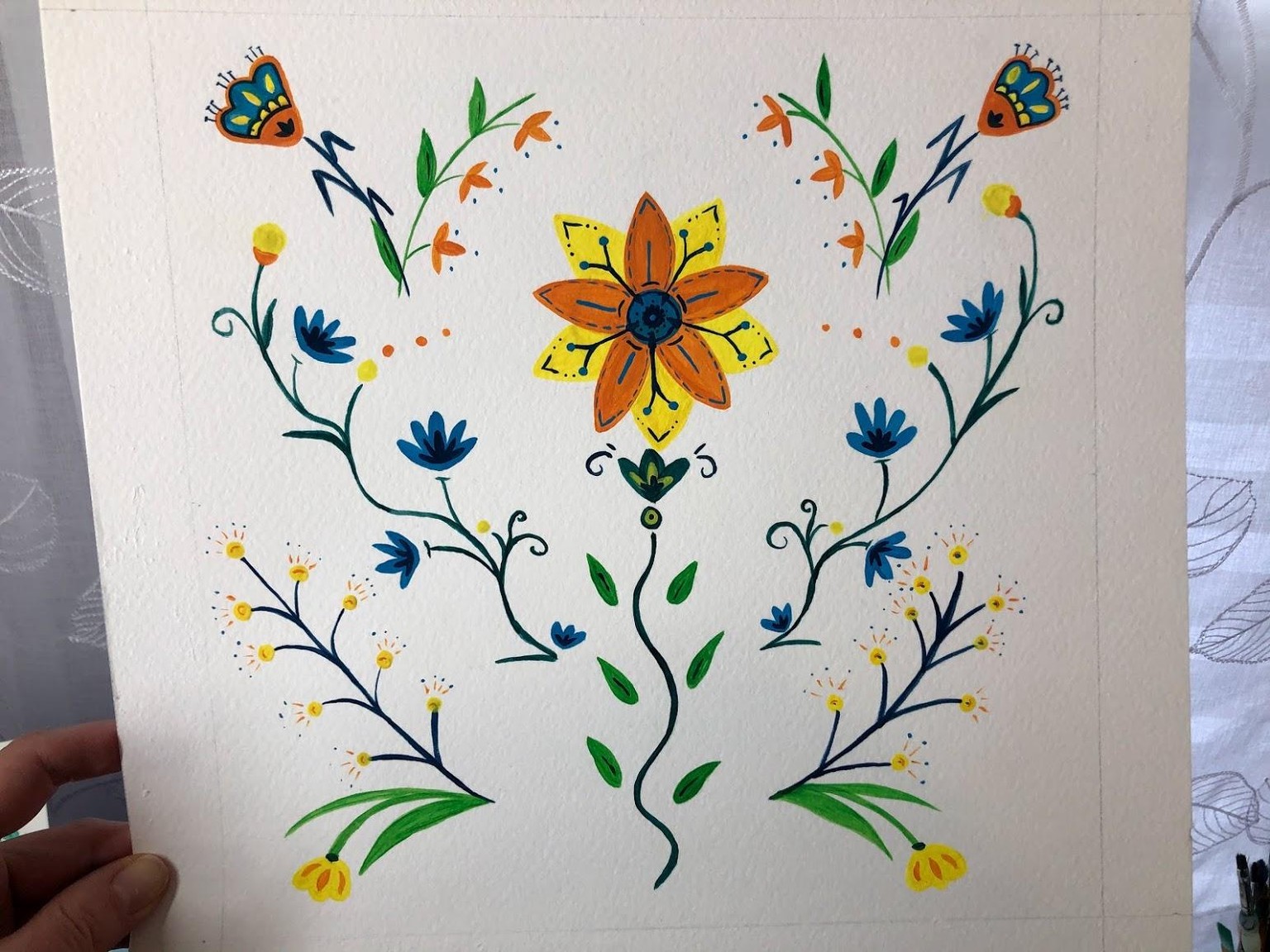 3 folk art designs - image 1 - student project