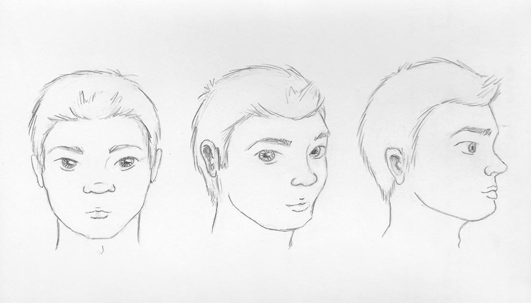 Masculine Face - image 3 - student project
