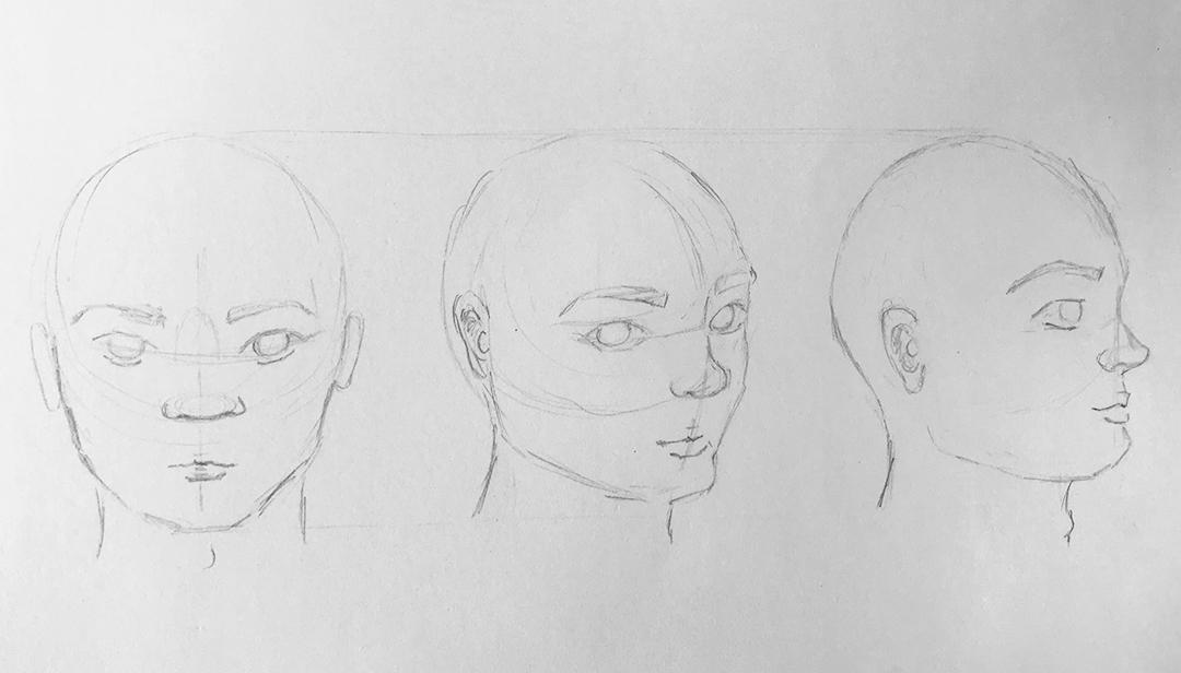 Masculine Face - image 2 - student project