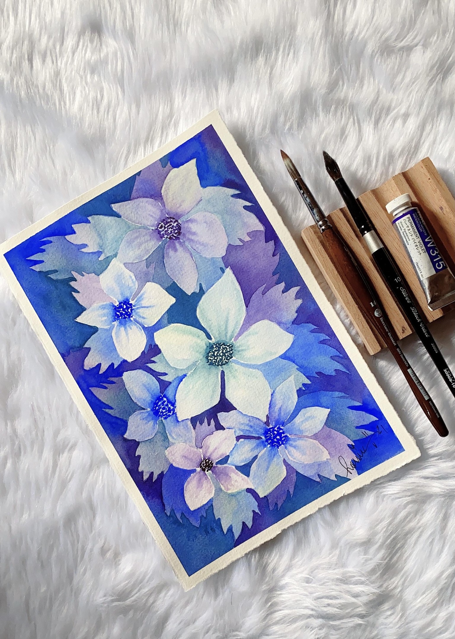 blues and purple - image 1 - student project