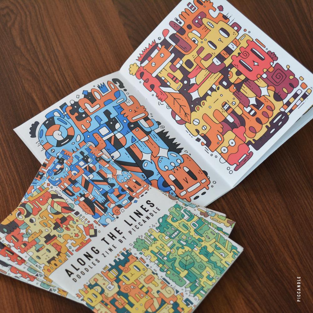 Along the Lines | Colorful Abstract Doodles - image 10 - student project