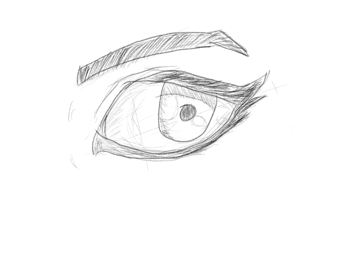 Comic Style Eyes - image 1 - student project
